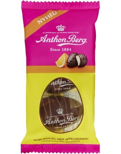 3 stk Anthon Berg Marsipanegg med Appelsinsmak 90 gram 3 stk Anthon Berg Marsipanegg med Appelsinsmak 90 gram