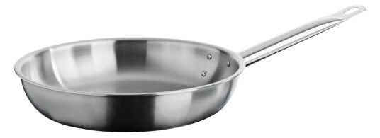 VEGA Stekepanne Livonia uten belegg 28x5.5 cm (ØxH) Stålgrå Rund
