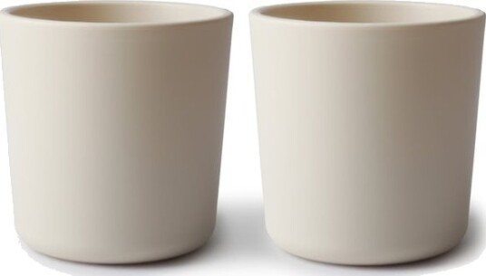 mushie Krus 200 ml 2 stk, Elfenben