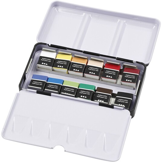 Pigment Art Proff Aqua Blandede Farger 12 Farger Pigment Art Proff Aqua Blandede Farger 12 Farger