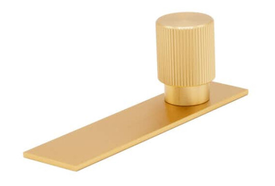 Knott Beslag Design Arpa med Bakplate Ø22 mm