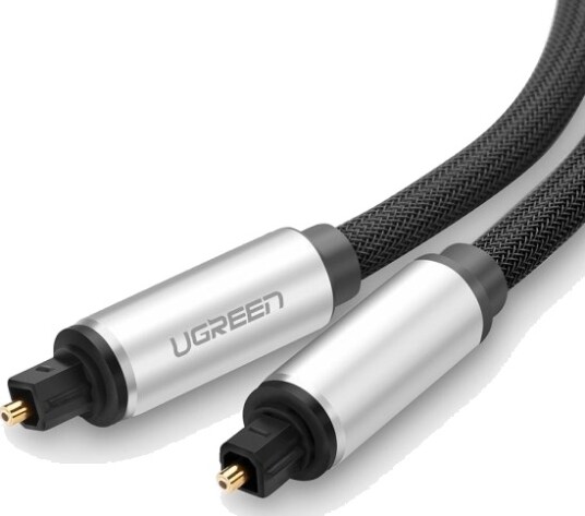 Ugreen Toslink Lydkabel 3 m Hankjønn Sort
