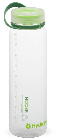 Hydrapak Recon 1L Clear/Evergreen & Lime OneSize, Clear/Evergreen & Lime