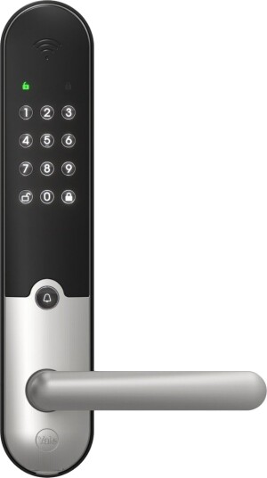 Yale Doorman L3S Flex Smart Dørlås Børstet Stål med Forsikringsgodkjenning