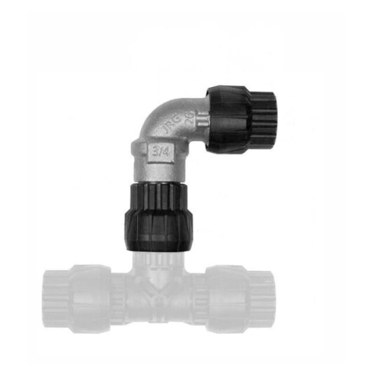 Armaturjonsson MT Sanipex Albu 90° med Løsmutter 63mm