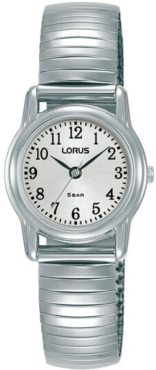 Lorus Dameklokke RRX33HX9 Ladies Sølvfarget/Stål Ø24 mm Lorus Dameklokke RRX33HX9 Ladies Sølvfarget/Stål Ø24 mm