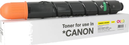 TB Toner C-EXV29 Gul (27.000 sider) erstatter Canon 2802B002 TB Premium toner