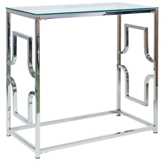 Humedal Konsollbord 80 cm Glass/Sølv
