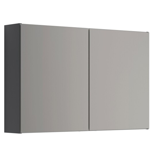 Dansani Mido+ Select speilskap, 100x64 cm, grå