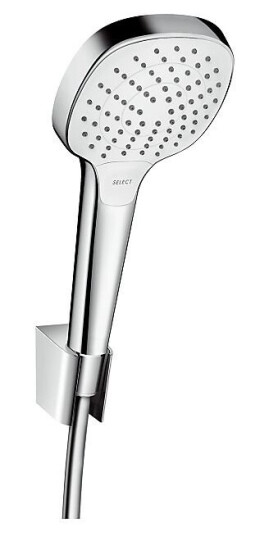 Hansgrohe Croma Select E Vario sett Hvit/Krom