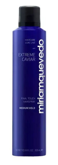 Miriam Quevedo Extreme Caviar Final Touch Hairspray Medium Hold 300ml Miriam Quevedo Extreme Caviar Final Touch Hairspray Medium Hold 300ml
