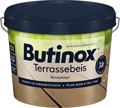 Butinox terrassebeis gul base 2,7l