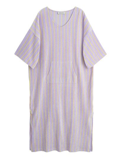 Bongusta Naram Kaftan Dress - Purple - L/XL