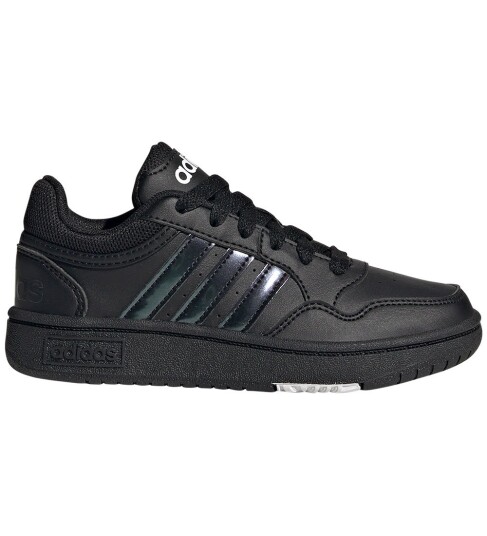 Adidas Hoops 3.0 K Cblack/Cblack/Ftwwht 30 Sneakers Adidas Hoops 3.0 K Cblack/Cblack/Ftwwht 30 Sneakers