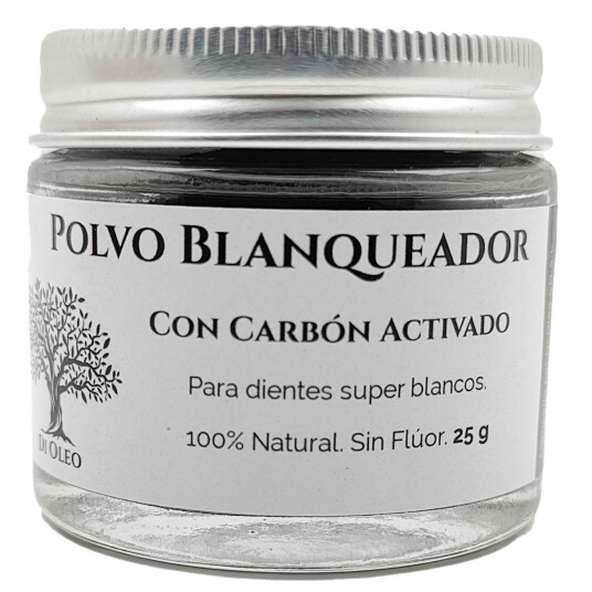 Tannbleking Tannkrem Powder DI OLEO Charcoal 25g