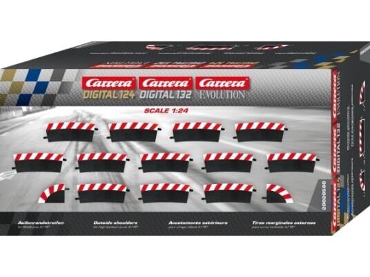 Carrera Outer Railroad Shoulder 4/15 Steep 20580 Carrera Outer Railroad Shoulder 4/15 Steep 20580
