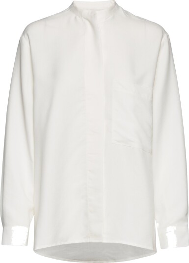 A Part Of The Art Airy Shirt Soft Modal White   White   S
