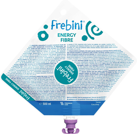 Frebini Energy Fibre sondeløsning 15x500 ml Frebini Energy Fibre sondeløsning 15x500 ml
