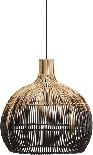 PR Home Martha taklampe Natur/svart 38,5 cm Beige PR Home Martha taklampe Natur/svart 38,5 cm Beige