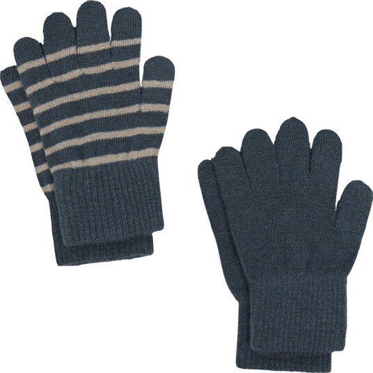 CeLaVi Hansker   2 pack   Ull   Uvær   CeLaVi   3 6 år   Handsker Beige Blå Hvit Marineblå