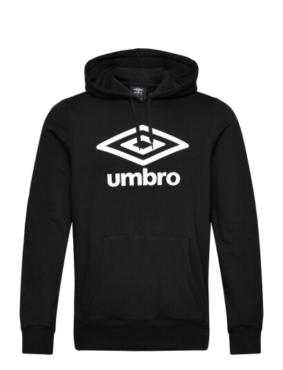Umbro Large Logo Hoodie - Black - L