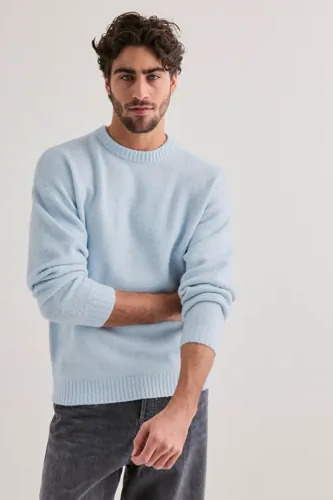 Jack & Jones Jjesoho Ollie Knit Crew Neck Sn Strikkegensere Blå