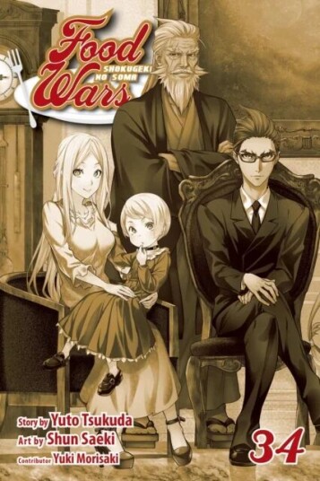Food Wars!: Shokugeki No Soma, Vol. 34 Av Yuto Tsukuda
