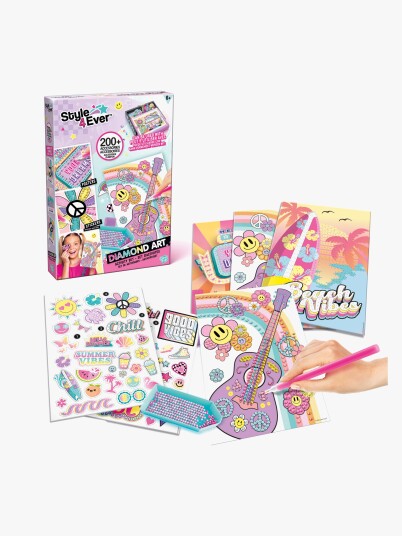 Style 4 Ever Style 4Ever Diamond Art Refill Kit - Multi/patterned - ONE SIZE Style 4 Ever Style 4Ever Diamond Art Refill Kit - Multi/patterned - ONE SIZE