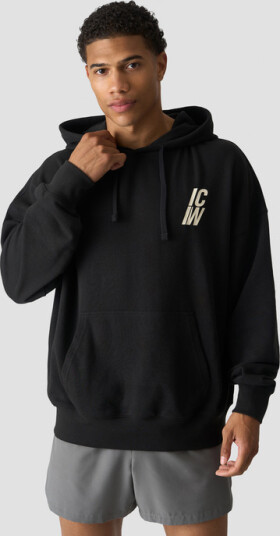 Icaniwill Everyday Terry Hoodie Svart Medium