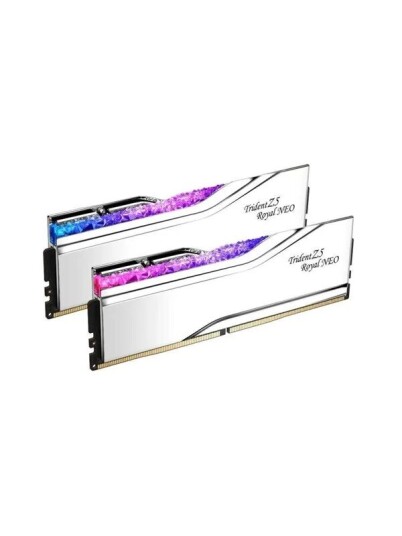 G.Skill Trident Z5 Royal Neo RGB DDR5 6000   64GB   CL28   Dual Channel 2 pcs   AMD EXPO   Slv med RGB