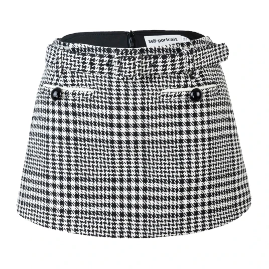 Self Portrait Dame Shorts Svart S Self Portrait Dame Shorts Svart S