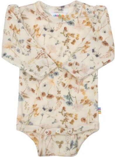 Joha Flora body i ull Off white