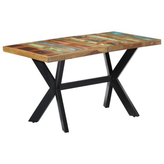  Spisebord 140x70x75 cm gjenvunnet heltre 8719883551272