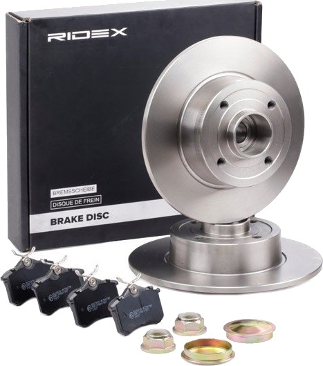 Bremseskiver og klosser RIDEX 3405B1417