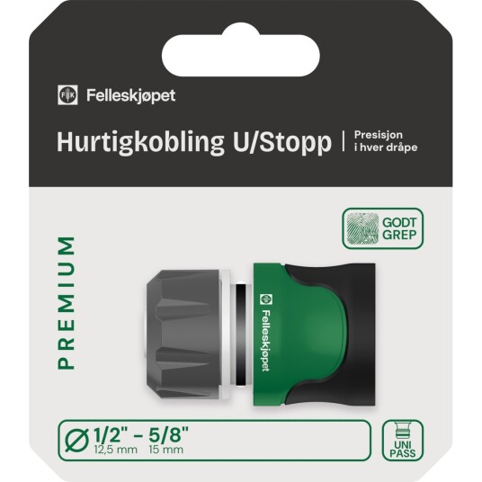 Fk Hurtigkobling U/stop Fk Hurtigkobling U/stop