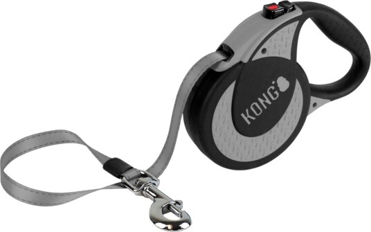 Kong Ultimate Uttrekkbart Bånd Grå Størrelse Xl Opptil 70 kg Beltelengde 5 M Kong Ultimate Uttrekkbart Bånd Grå Størrelse Xl Opptil 70 kg Beltelengde 5 M