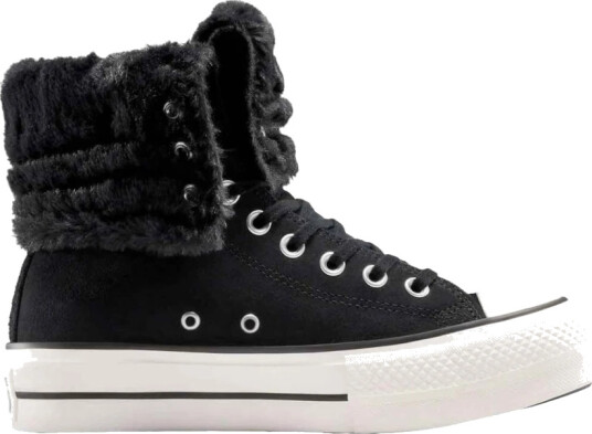 Converse Dame Sko Svart 37 EU,