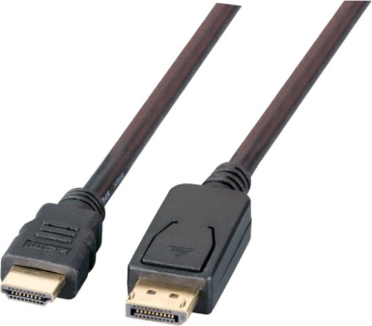 Efb Elektronik K5561sw.1 1 M Displayport Hdmi Hankjønn Hankjønn Rett