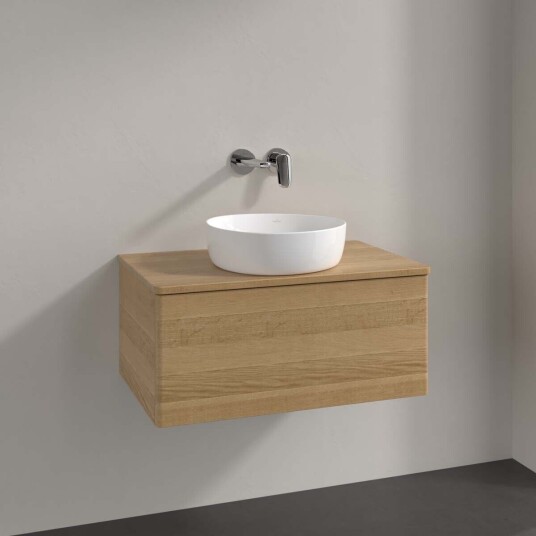 Villeroy & Boch  Antao Servantskap med 1 skuff 80x50x36 cm u/lys Eik