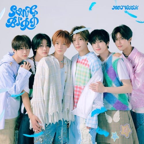 NCT Wish Songbird All Members Version CD NCT Wish Songbird All Members Version CD