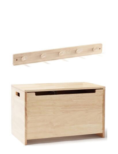 Kid's Concept Chest & Hookboard Saga Beige One Size