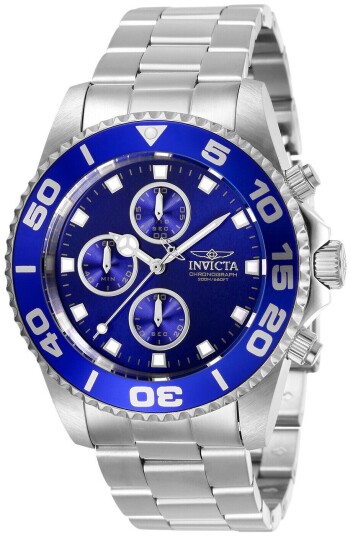 Invicta Herreklokke 28690 Pro Diver Blå/Stål Ø43 mm Invicta Herreklokke 28690 Pro Diver Blå/Stål Ø43 mm