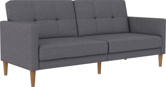 Sovesofa Lilly Lys grå Lin Lys grå Lin