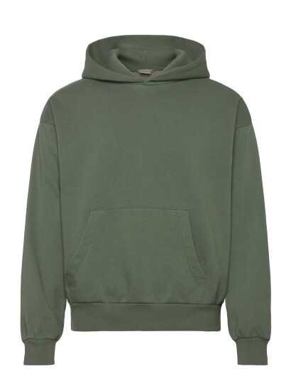 Weekday Loose Fit Hoodie Khaki green M