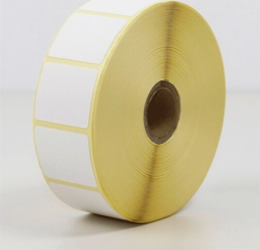 Brother - Fjernbart Adhesiv - Toppbelagt - 35 X 30 Mm 30000 Etikett(Er) (12 Rull(Er) X 2500 Stanseskårne Etiketter