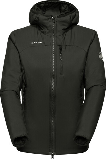 Mammut Women"s Rime In Hooded Jacket Black, L