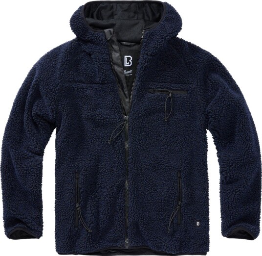 Brandit Teddyfleece Worker Jacket Navy XL Blå