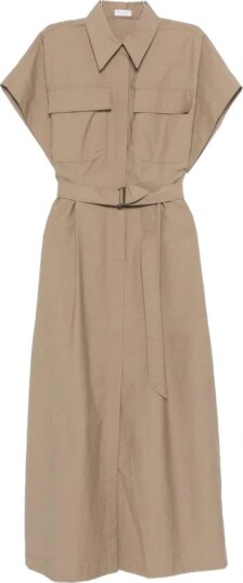Brunello Cucinelli Dame Kjoler Brun M,