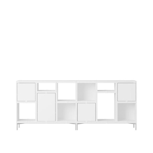 Muuto Stablede Kontorhyller Konfigurasjon 3 Hvit