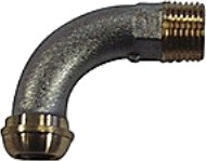 Radiatorbøjninger 1624901 Radiatorbøjninger 1/2"" 90 Gr. Bøjning